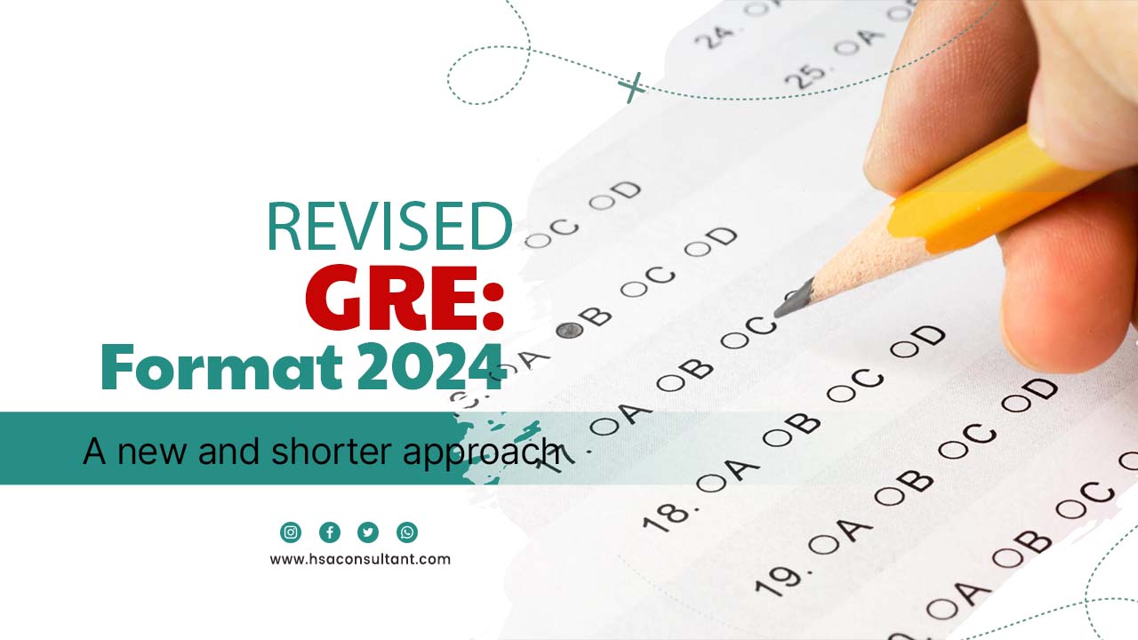 Revised GRE A new and shorter approach for 2024 HSA Consultant