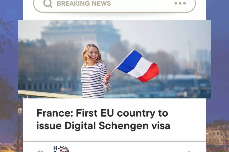 France First EU country to issue Digital Schengen visa